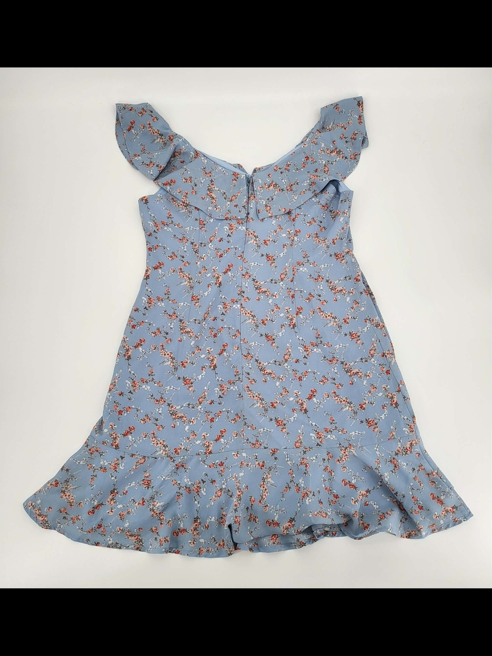 Lulu's Light Blue Floral Dress - Picture 5 of 8